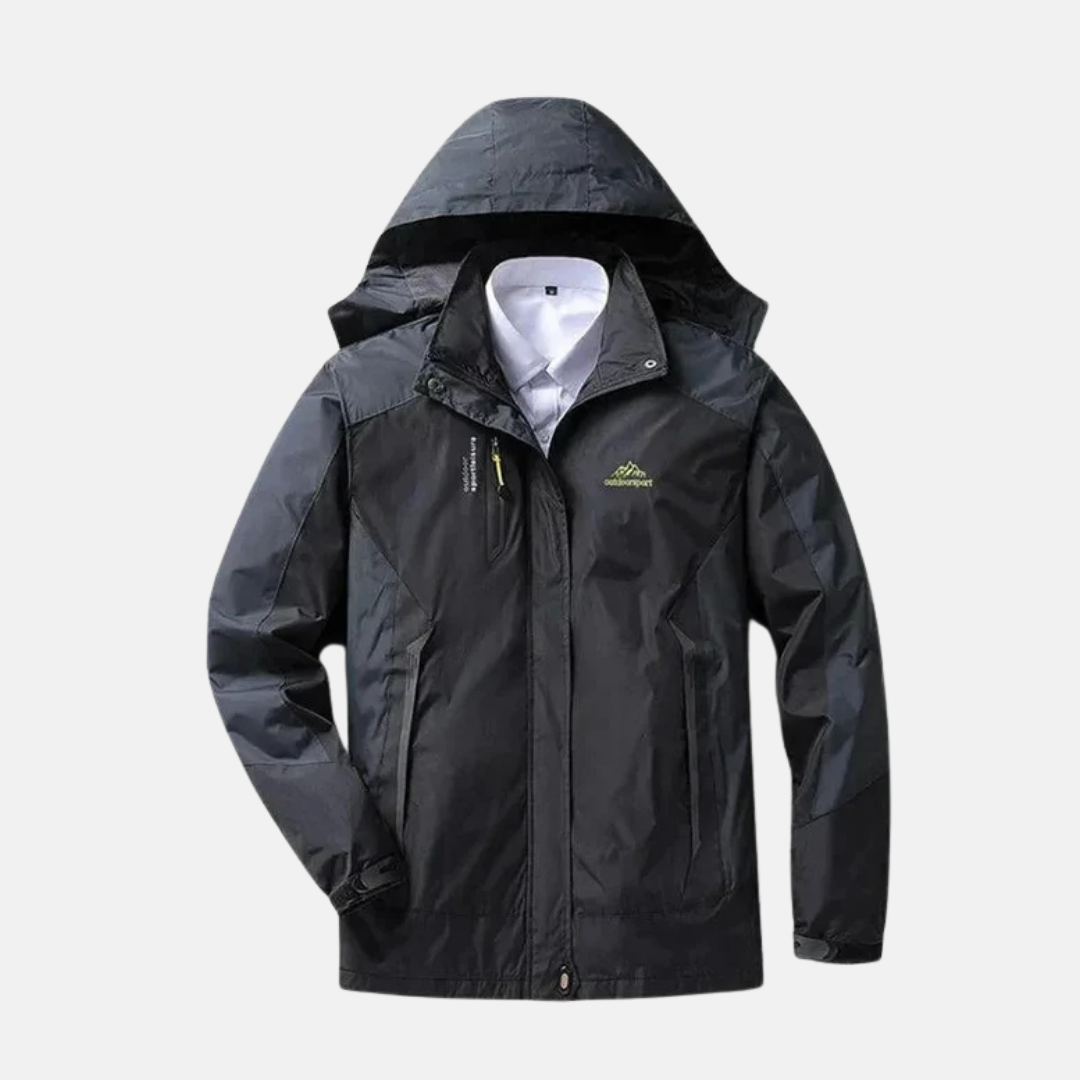 Women’s Jacket - Stand Collar Hood - Full-Zip Closure