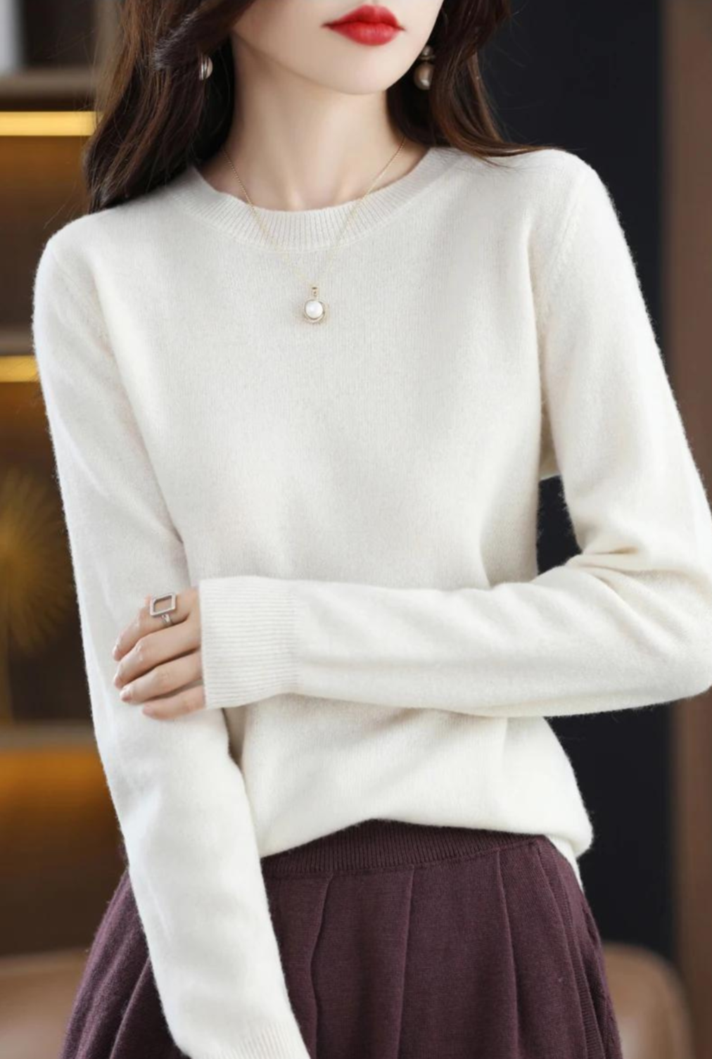 Daina | Classic wool sweaters for women