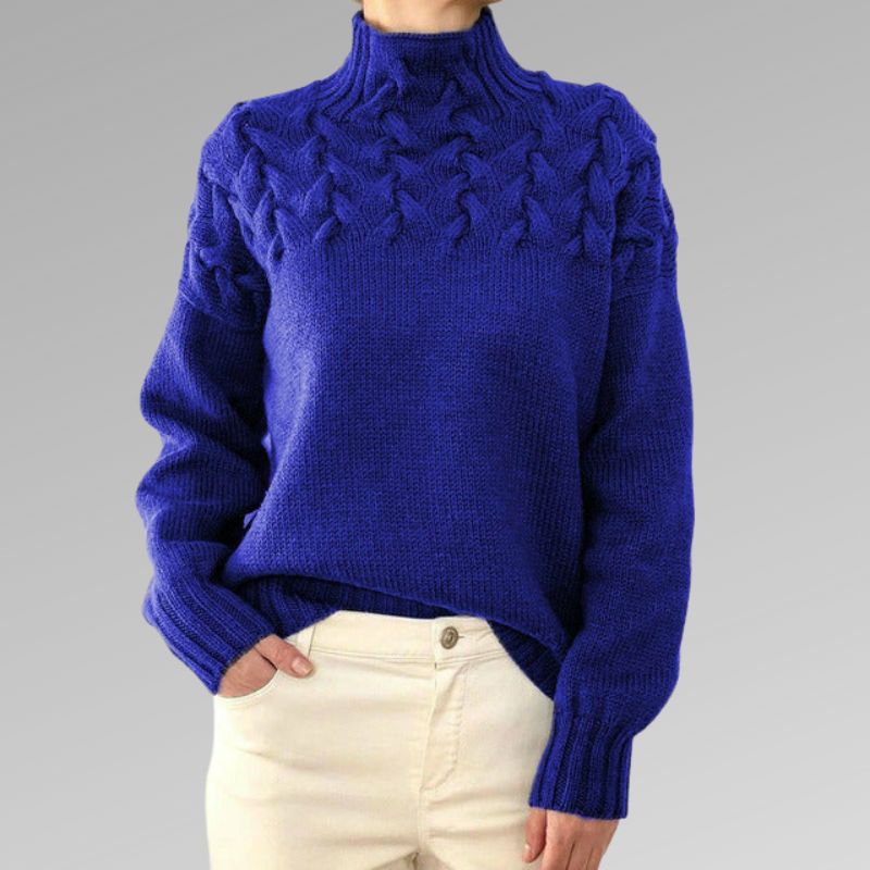 Box - Turtleneck sweater - elegance and warmth