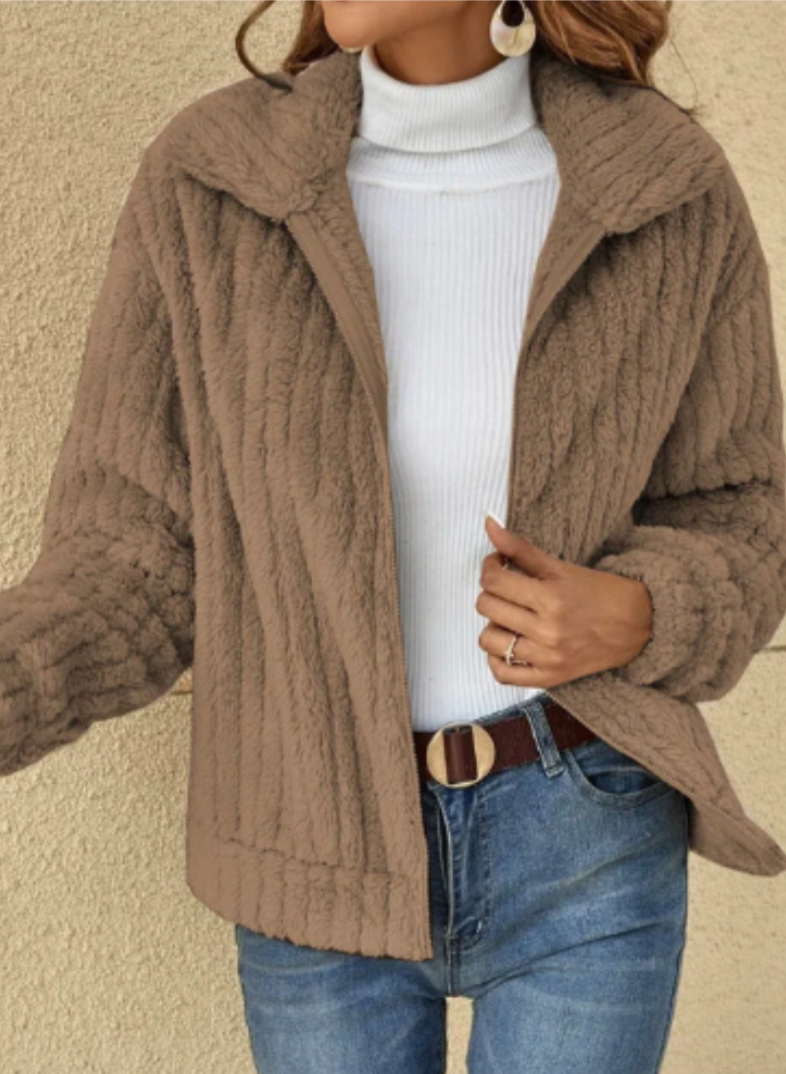 Warm and ultimate plush cardigan for women