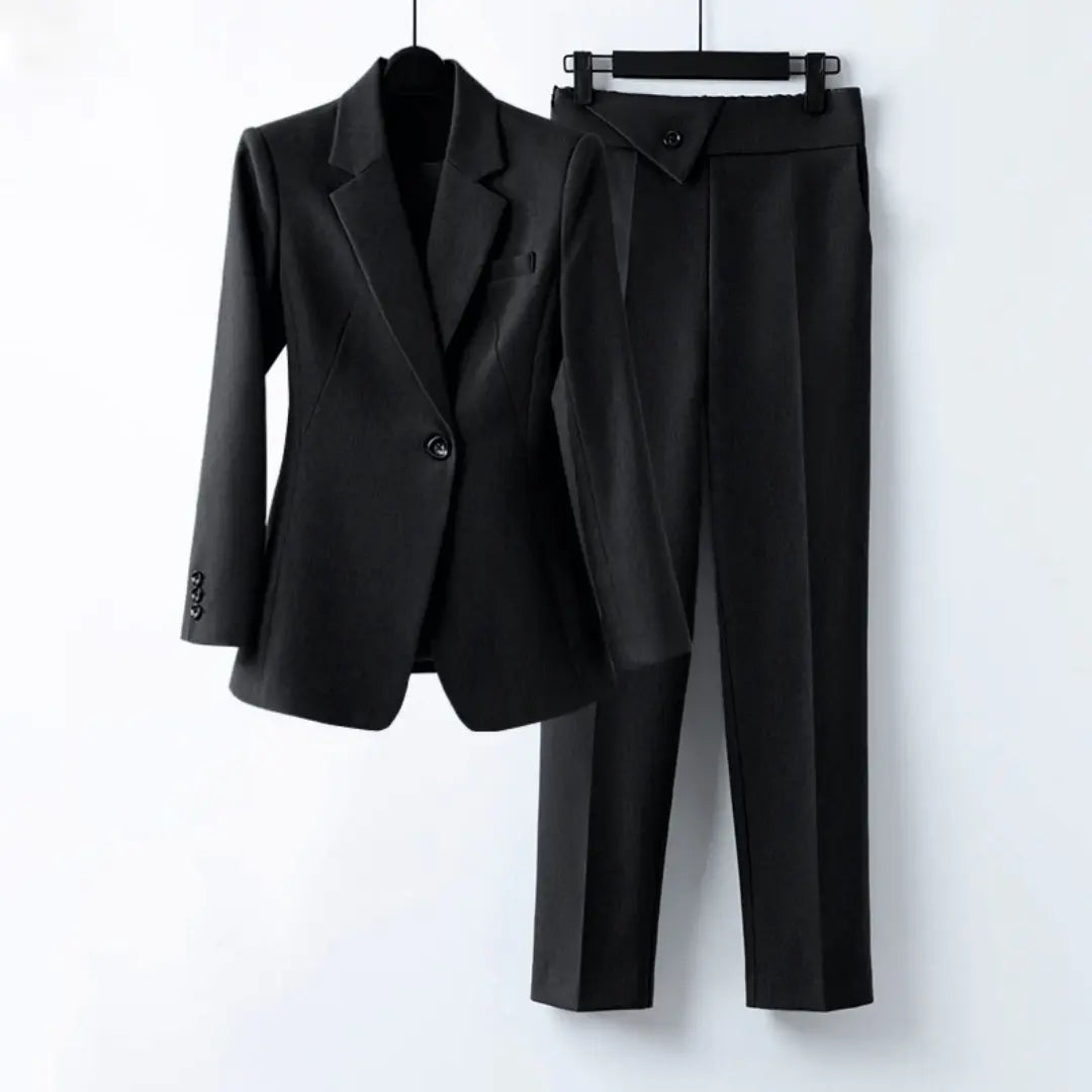 Éléanor Prestige Blazer Set For Executive Professionals With Precision Fit Boardroom Ready Comfort And Authority