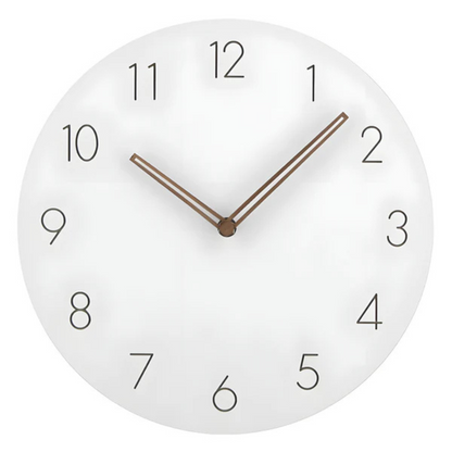 Nork Minimalist Wooden Wall Clock With Silent Precision For Modern Homes A Timeless Statement Piece