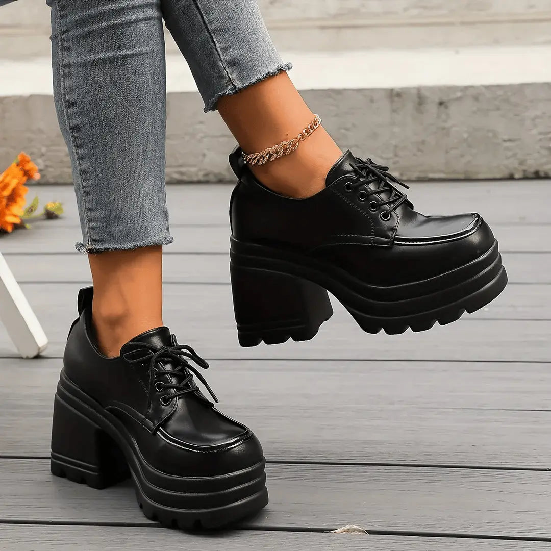 The Lolita Chunky Platform Heels