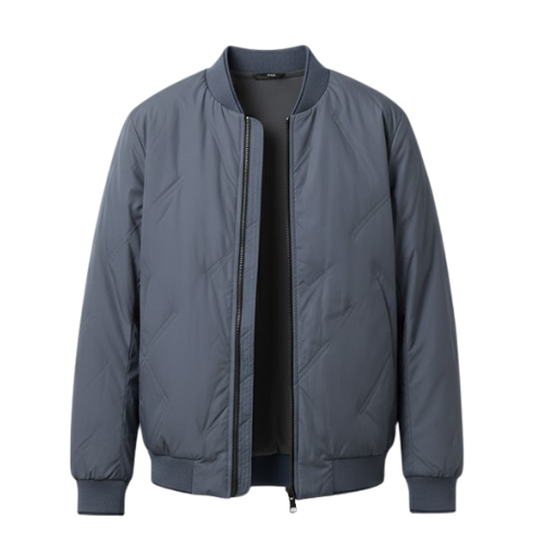 Lightweight Mens Down Jacket With Baseball Collar Ultra Warm Yet Slim For Business And Casual Travel