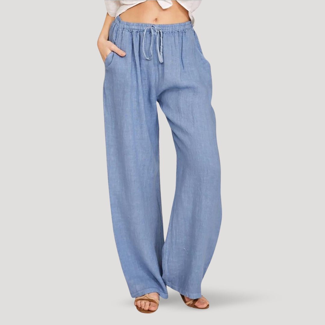Womens Wide Leg Trousers | Relaxed Fit