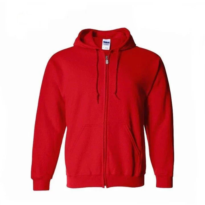 Mens Casual Zip Up Hoodie For Active Men Versatile Gym And Streetwear Comfort All Day