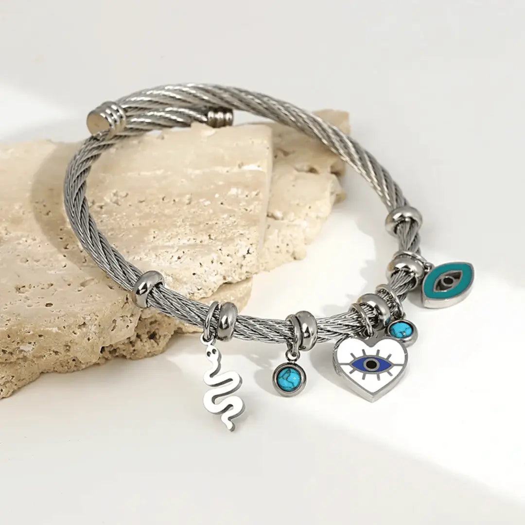 Serafina Protection Cuff Bracelet