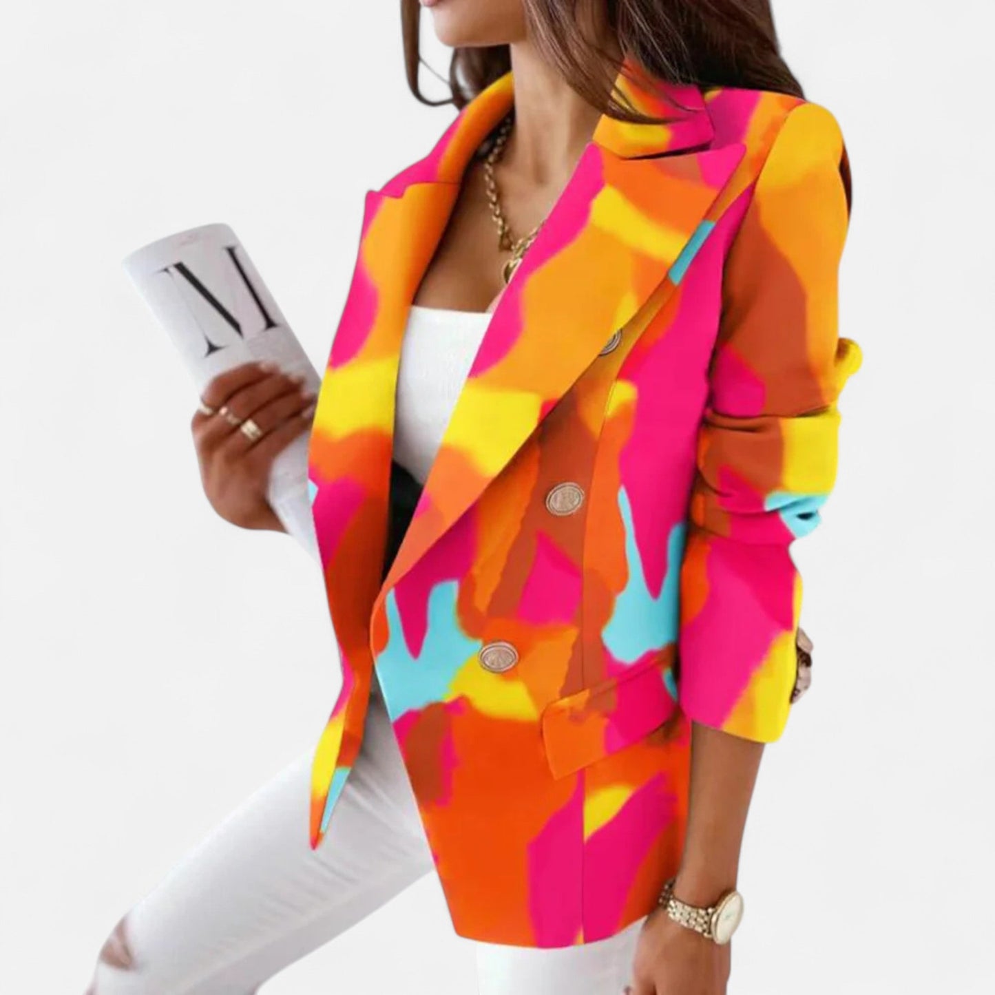 Ancient World | Women's Blazer Jacket Structured Elegance