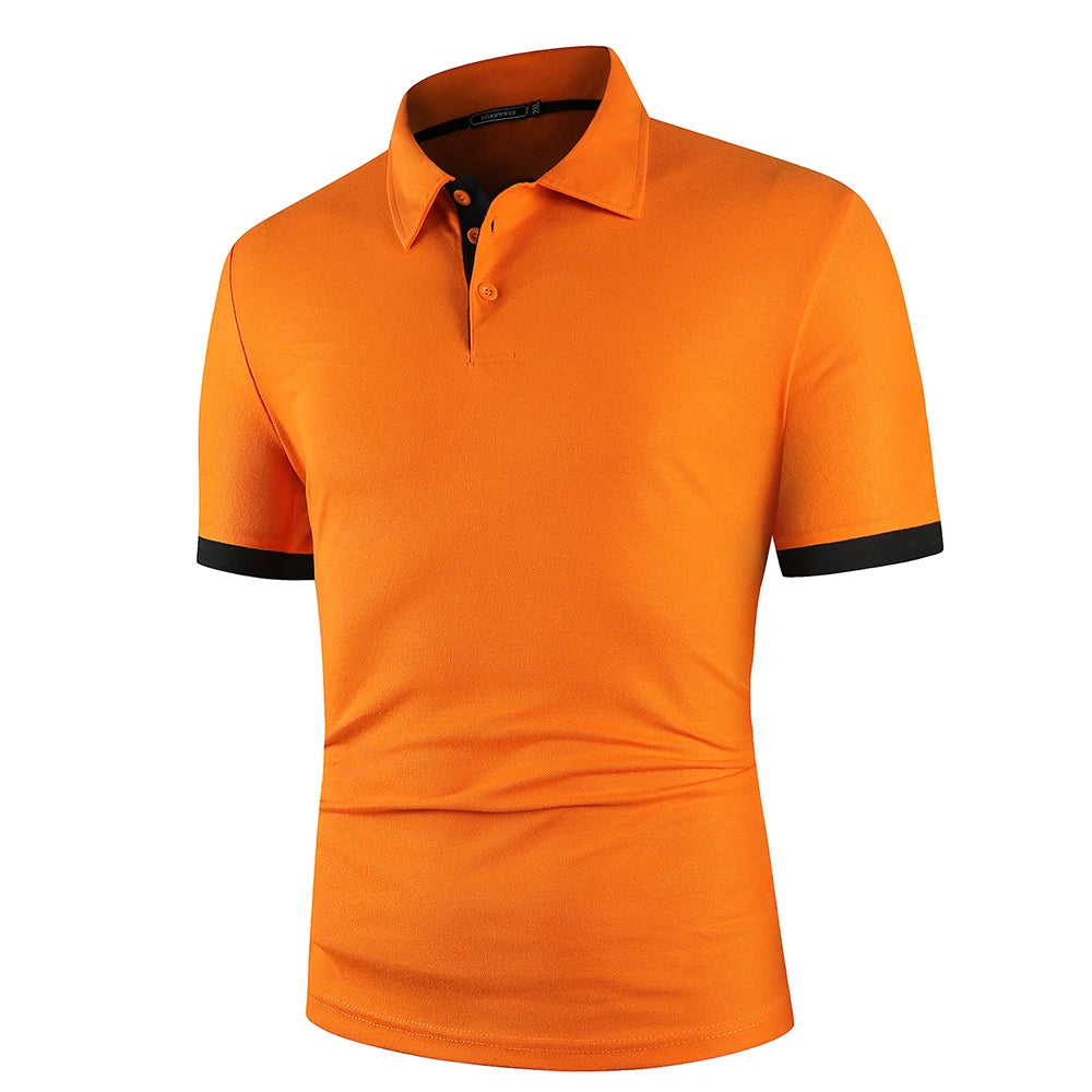 Mens Slim Fit Polo Shirt By Tight Sharp Look Effortless Style For Everyday Casual Wear