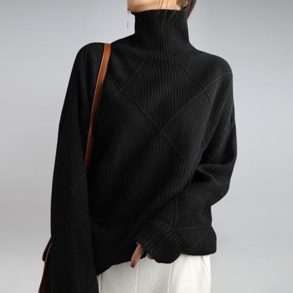 Eloura-Moda | Women's luxury turtleneck sweater