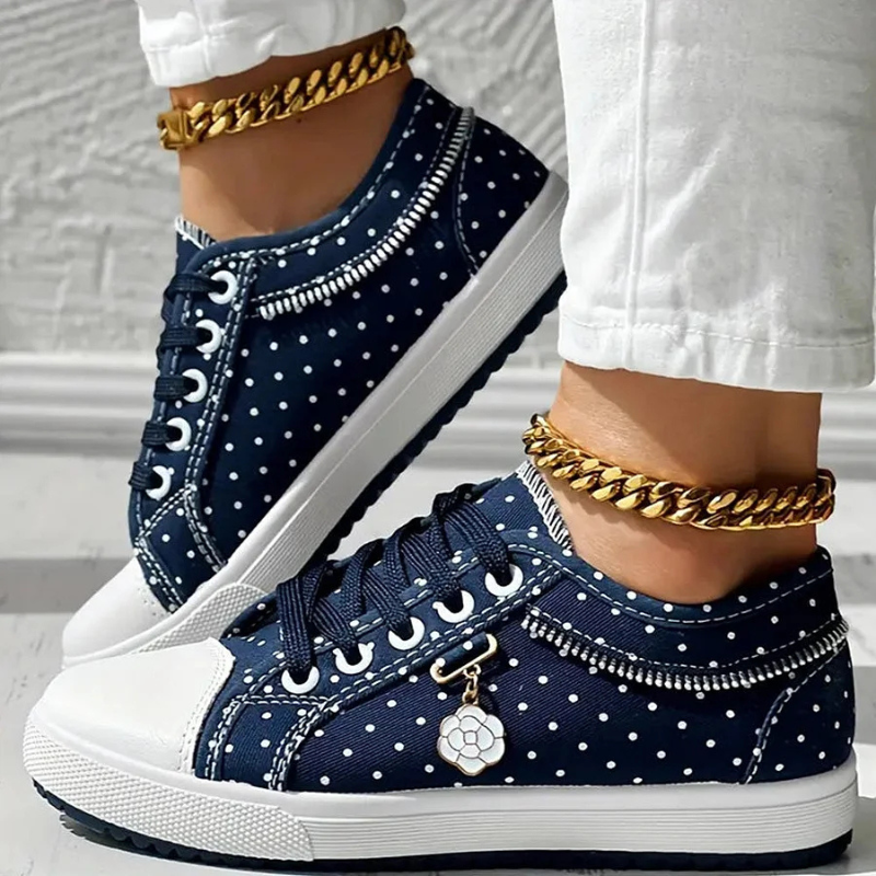 Women's Casual Sneakers with Supportive Design and Breathable Upper