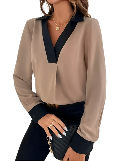 Margot Elegant Business Blouse For Women With Flattering Fit And Sophisticated Details