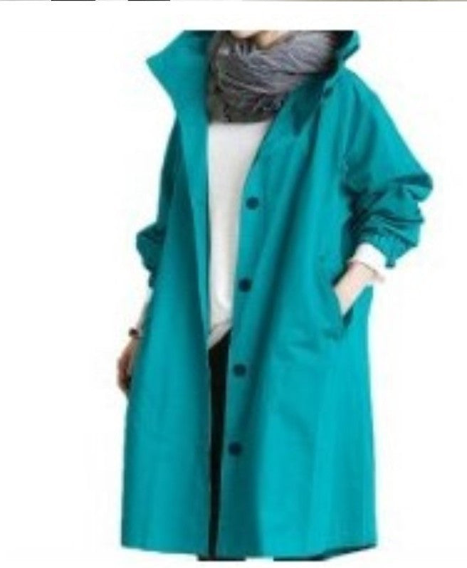 Kelly Womens Windbreaker Casual Midlength With Long Sleeves