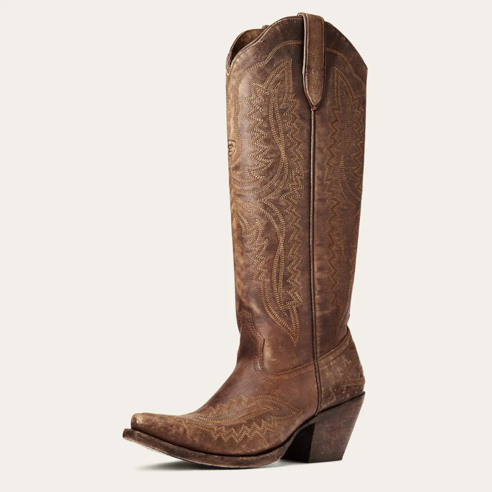 Women's Western Cowboy Boots | Embroidered
