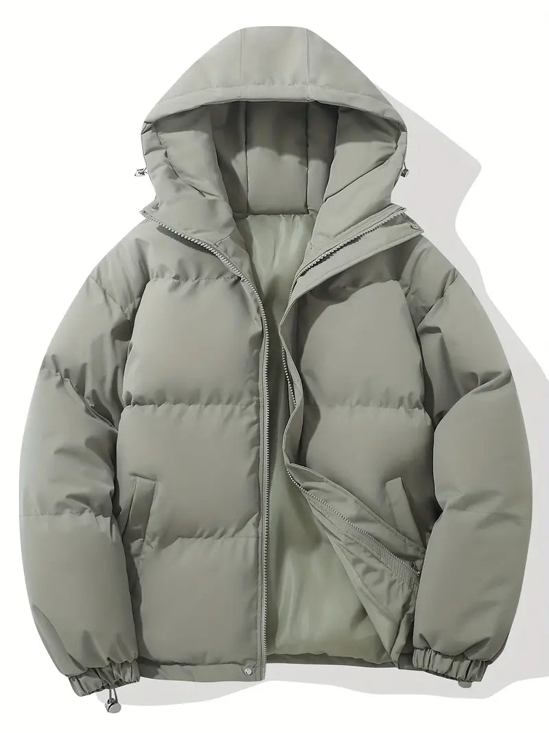 Luuk Men Hooded Down Jacket Warm Insulation Lightweight Comfort Timeless Winter Coat