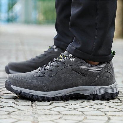 Jip Men Hiking Shoes Comfortable Breathable Stable All Terrain Grip For Active Trail Lovers Foot Health