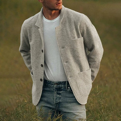 Max Casual Blazer For Men With Relaxed Fit And Practical Button Closure Pockets Everyday Office To Events