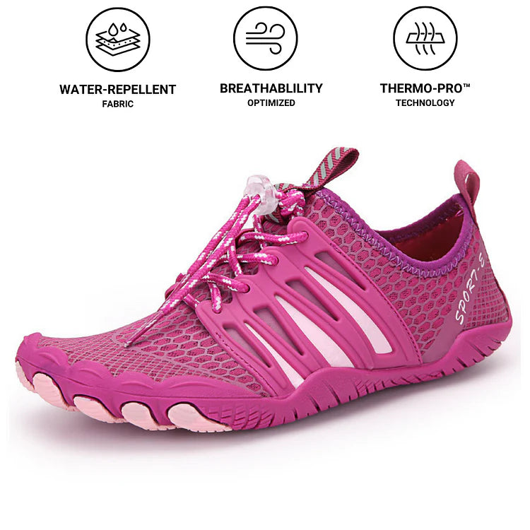 JOCESTYLE Unisex Water Shoes Quick Dry Non Slip Breathable Barefoot Style For Surfing And Beach