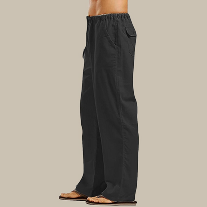 Milan Lightweight Summer Pants For Men Breathable Comfort And Elegant Classic Cut For Hot Days