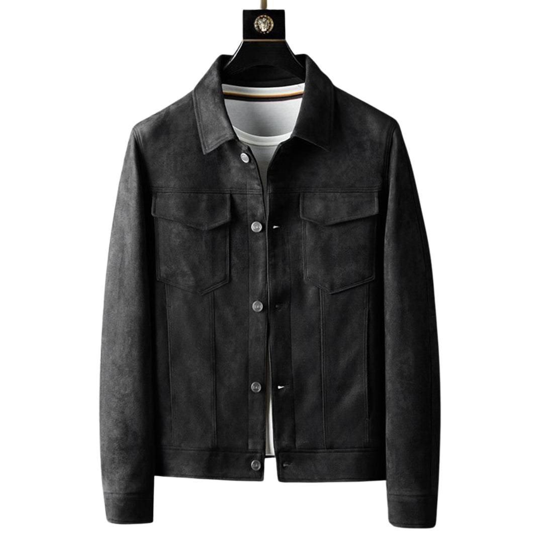 Evan | Trendy Suede Jacket for Men