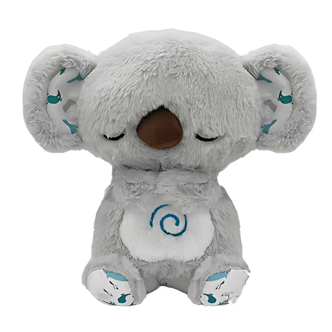 Breathing Plush Toy With Soothing Music for Sleep Calming Teddy Bear for Kids and Adults