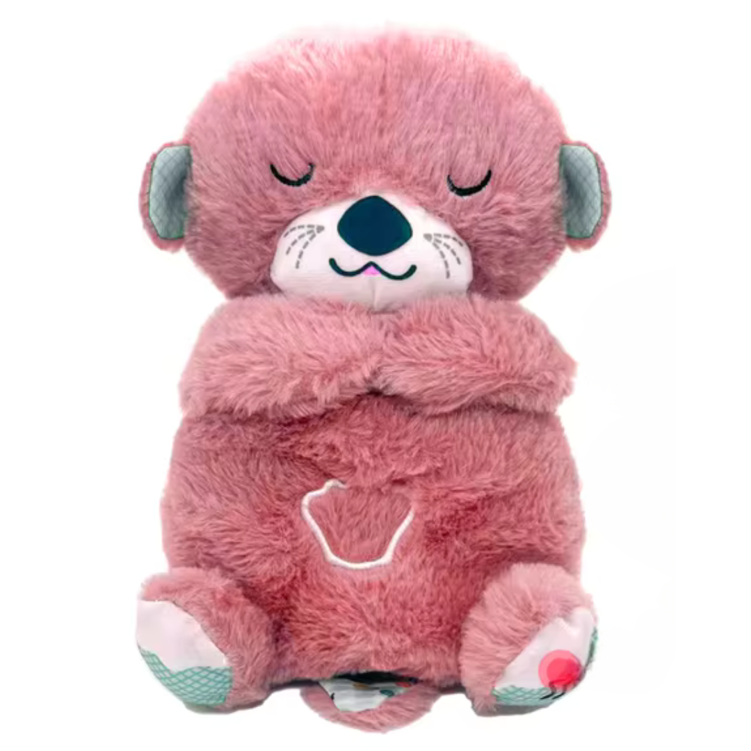 Breathing Plush Toy With Soothing Music for Sleep Calming Teddy Bear for Kids and Adults