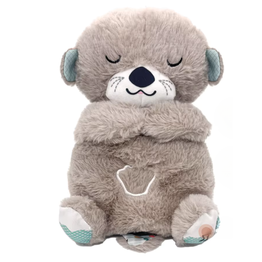 Breathing Plush Toy With Soothing Music for Sleep Calming Teddy Bear for Kids and Adults