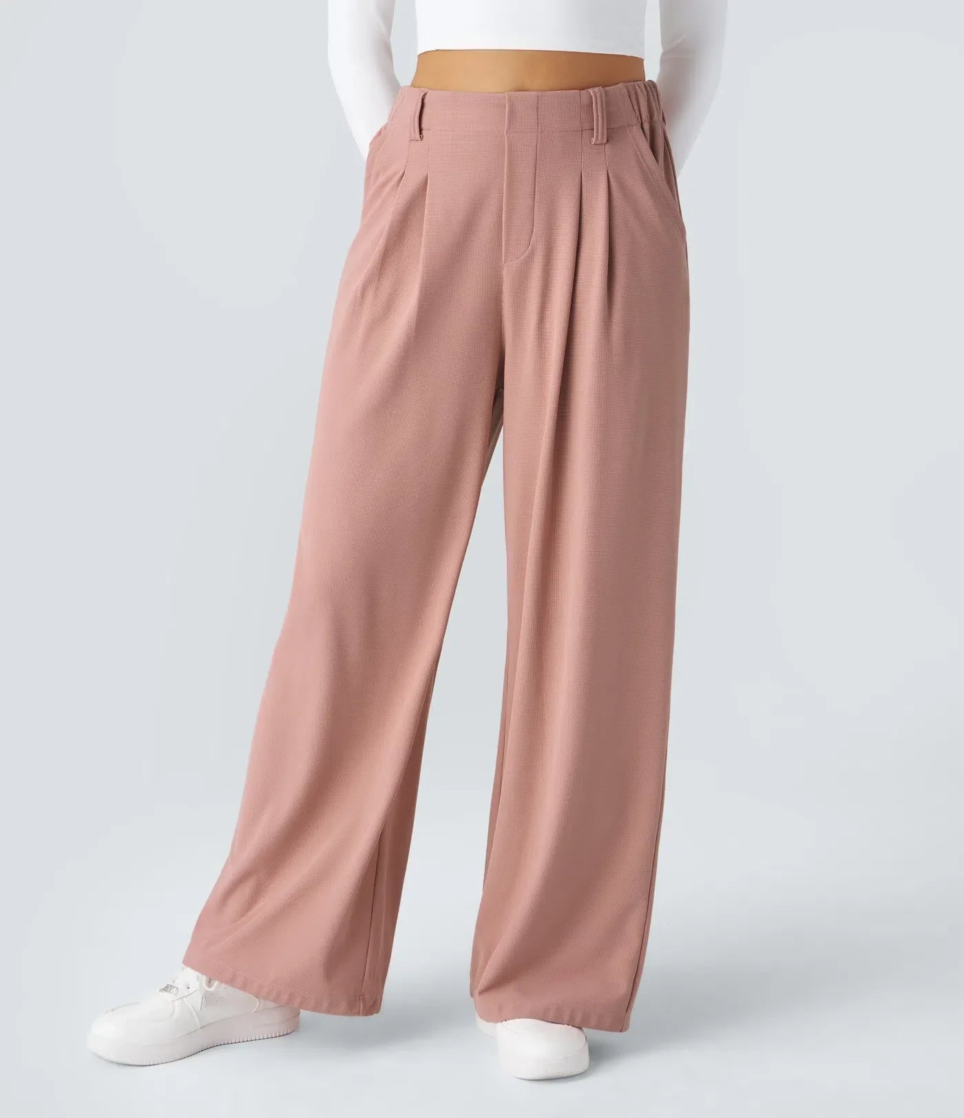 Marit High Waist Pants For Women Classic Elegant Fit With All Day Comfort Ideal For Office And Everyday Wear