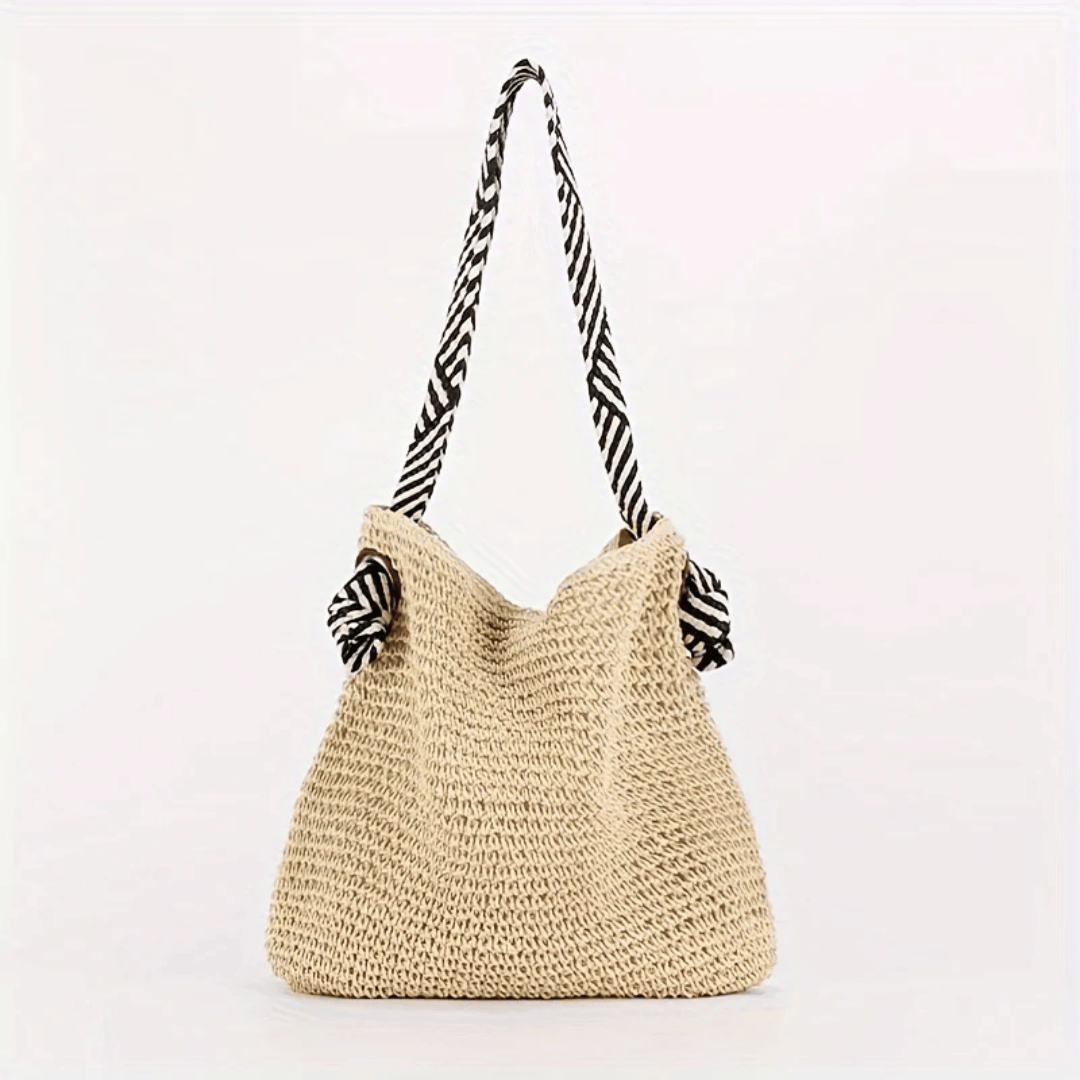 TrendAura Caitlyn Bohemian Tote Bag - Handwoven Eco Friendly Materials For Spacious Everyday Use