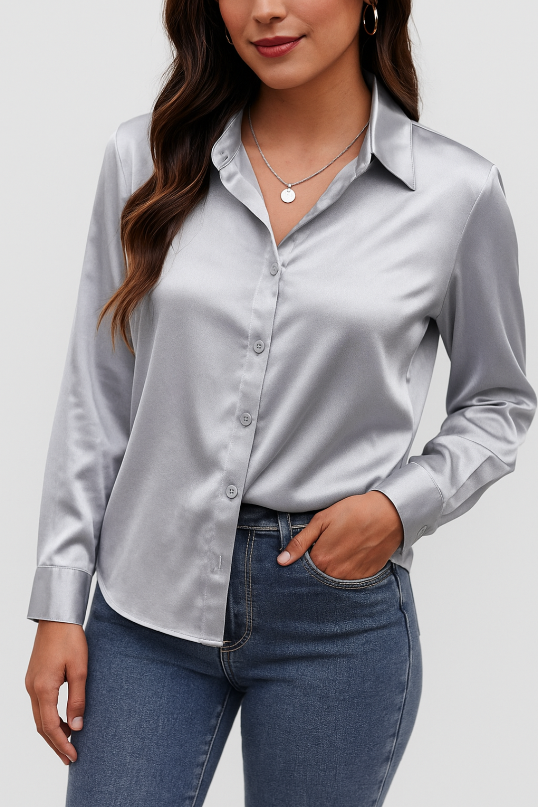 Women’s Button-Up Shirt | Long Sleeve
