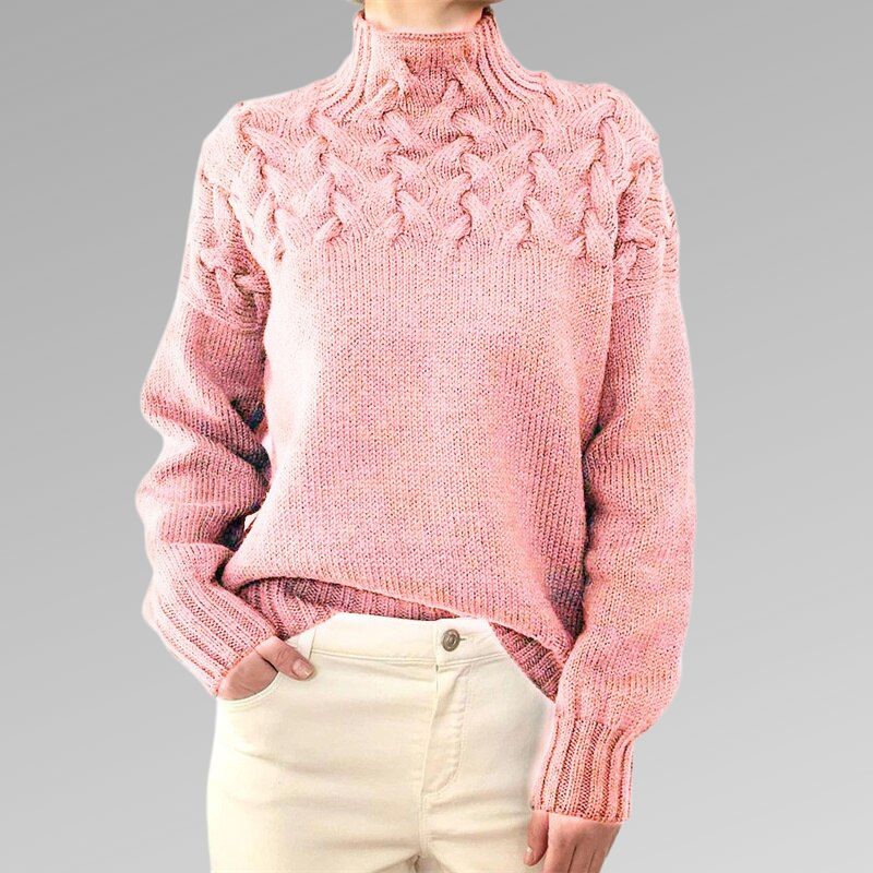 Box - Turtleneck sweater - elegance and warmth