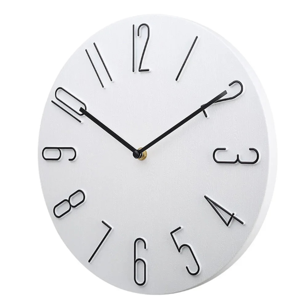 Kiklos Elegant Wall Clock With Colorful Design For Modern Living Rooms Large Precise Time Display