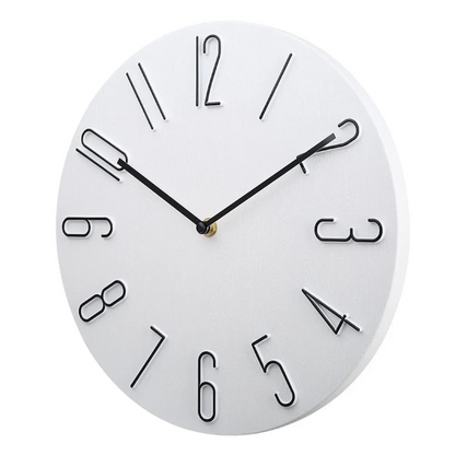 Kiklos Elegant Wall Clock With Colorful Design For Modern Living Rooms Large Precise Time Display