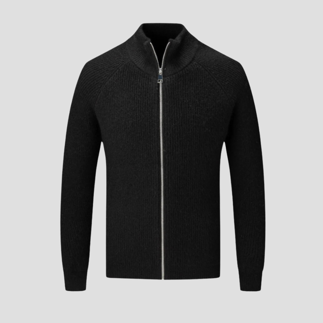 TrendAura | Men’s Zip Cardigan