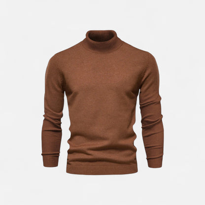 Ancienne Monde | Premium Cotton Men's Turtleneck Sweater