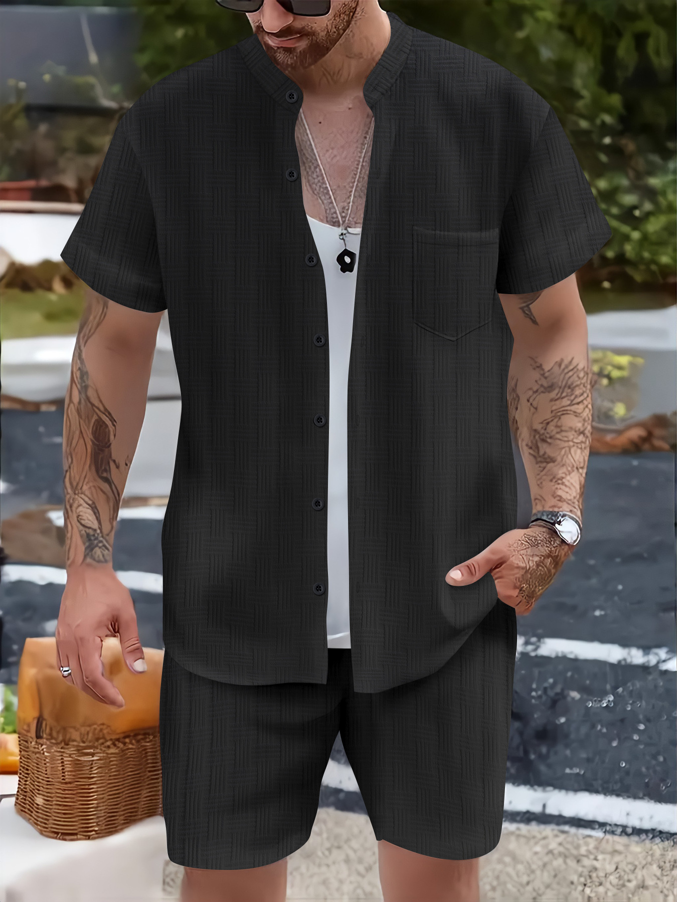 Arlan | Trendy Summer Set for Men, Lightweight and Breathable, Stylish