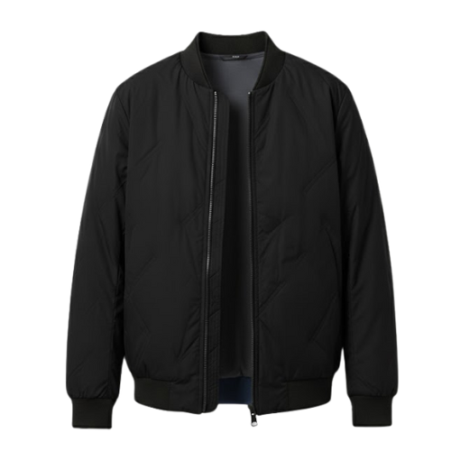 Lightweight Mens Down Jacket With Baseball Collar Ultra Warm Yet Slim For Business And Casual Travel