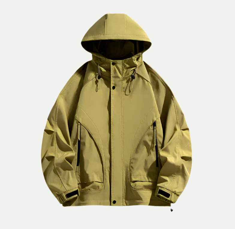 Mens Waterproof Windbreaker Jacket For Outdoor Enthusiasts All Weather Protection Lightweight