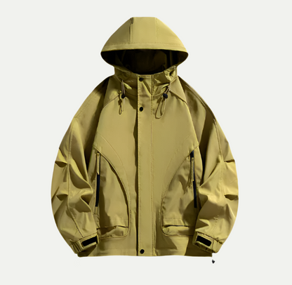 Mens Waterproof Windbreaker Jacket For Outdoor Enthusiasts All Weather Protection Lightweight