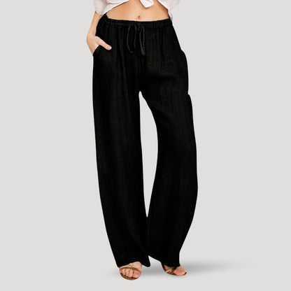 Womens Wide Leg Trousers | Relaxed Fit