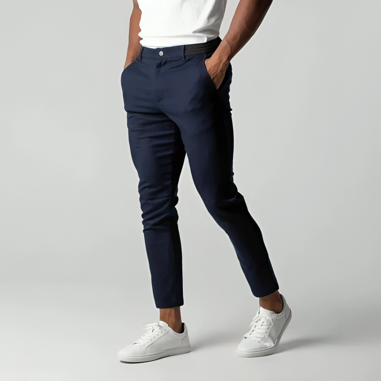 Men's Chino Trousers Slim Fit For Everyday Smart Casual Style With All Day Comfort And Versatility