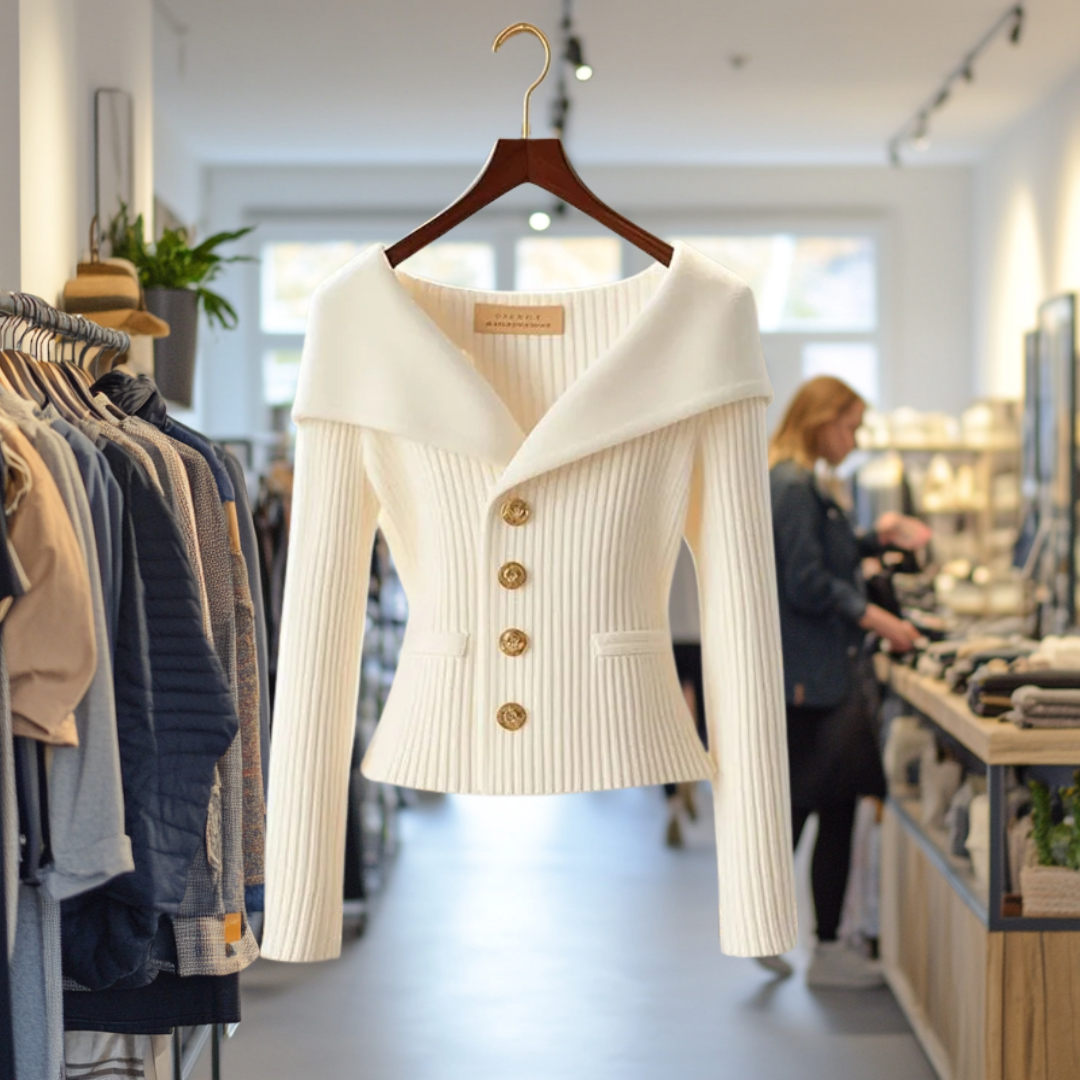 Annika I luxury knit vest