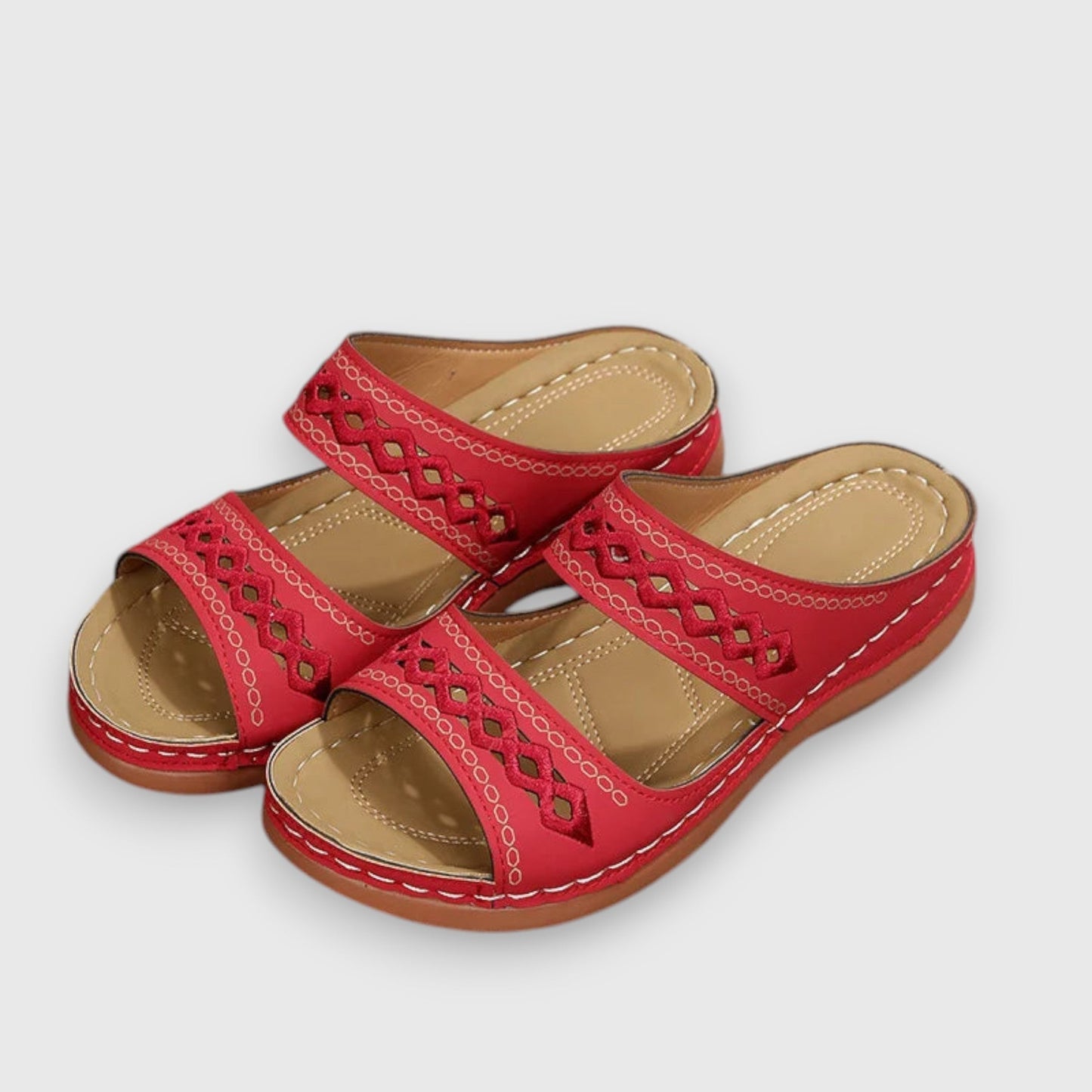 Women's Sandals with Wide Fit and Adjustable Straps