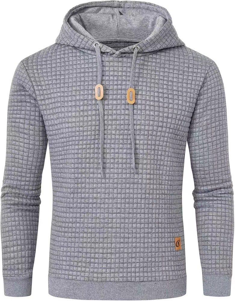 Onni Men Hoodie Pullover With Drawstring Hood Long Sleeves Cozy Casual Outdoor Wear
