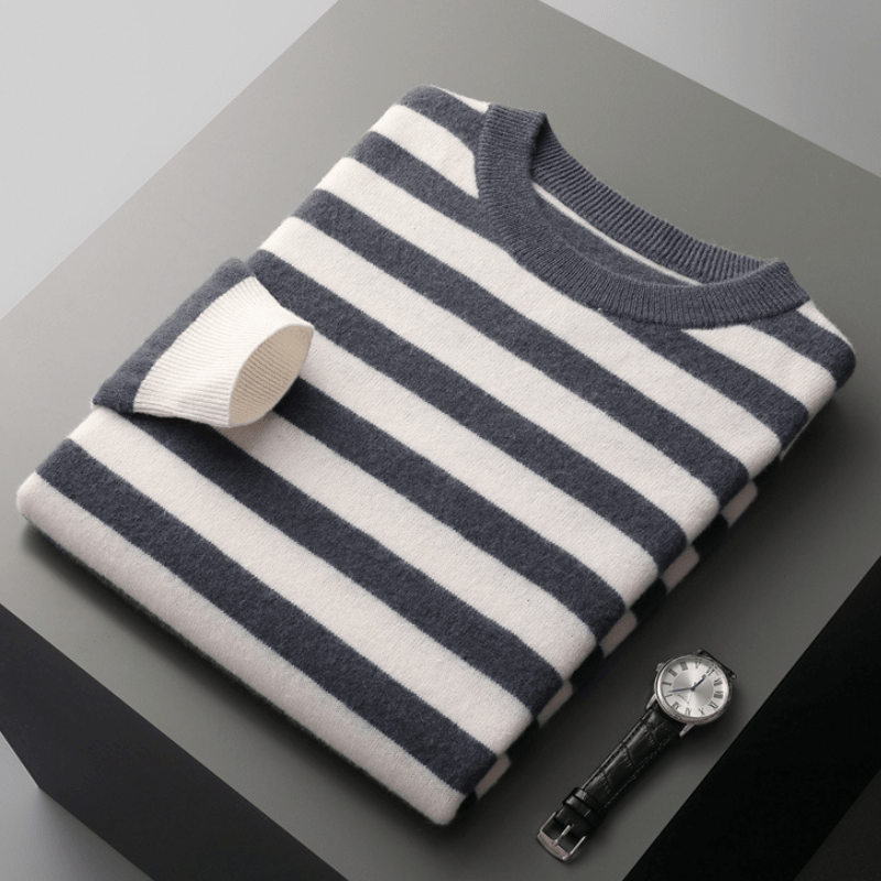 TrendAura | Mariner Wool Stripe Sweater
