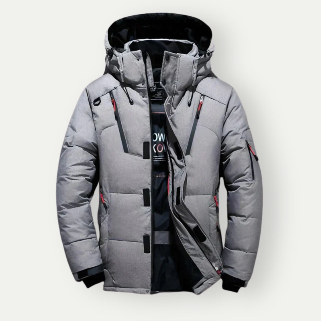 Men's Down Jacket Warm Insulated Coat For Men Everyday City Wear Stylish Outerwear