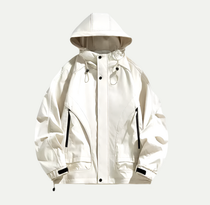 Mens Waterproof Windbreaker Jacket For Outdoor Enthusiasts All Weather Protection Lightweight
