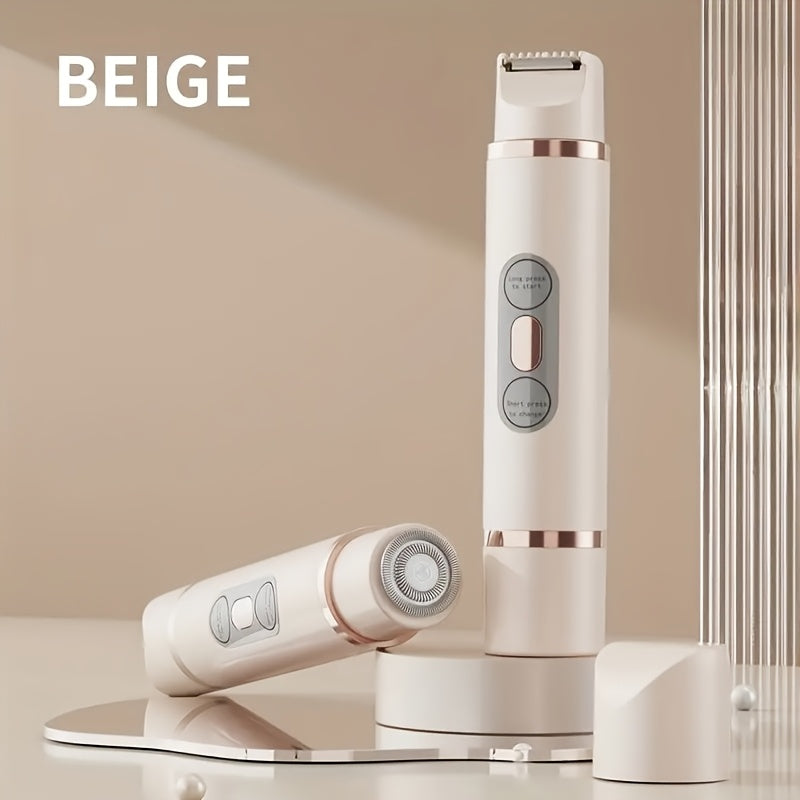 PureSilk 2 In 1 Cordless Shaver Rechargeable For Sensitive Skin Gentle Irritation Free Hair Removal