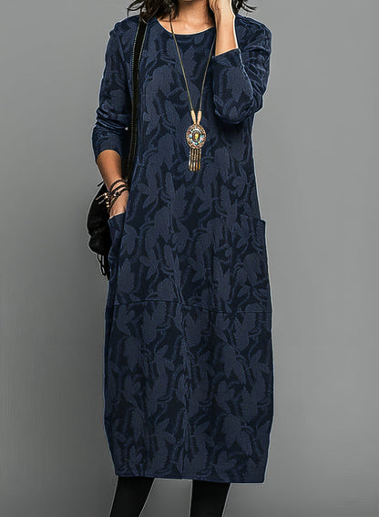 Nahar Women Knitted Dress Cozy Winter Elegance