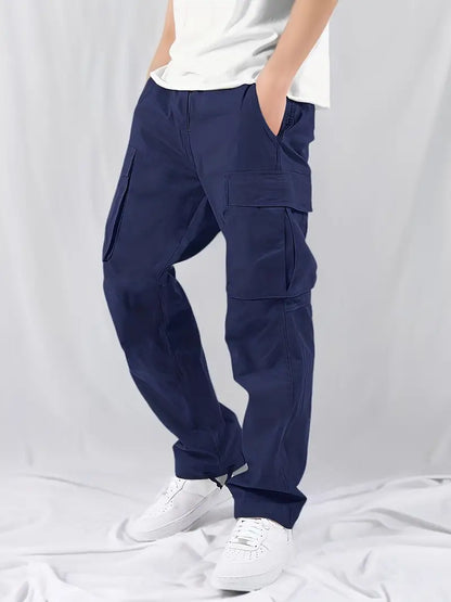 Christoph | Casual Jogging Pants Men with Elastic Waistband and Pockets